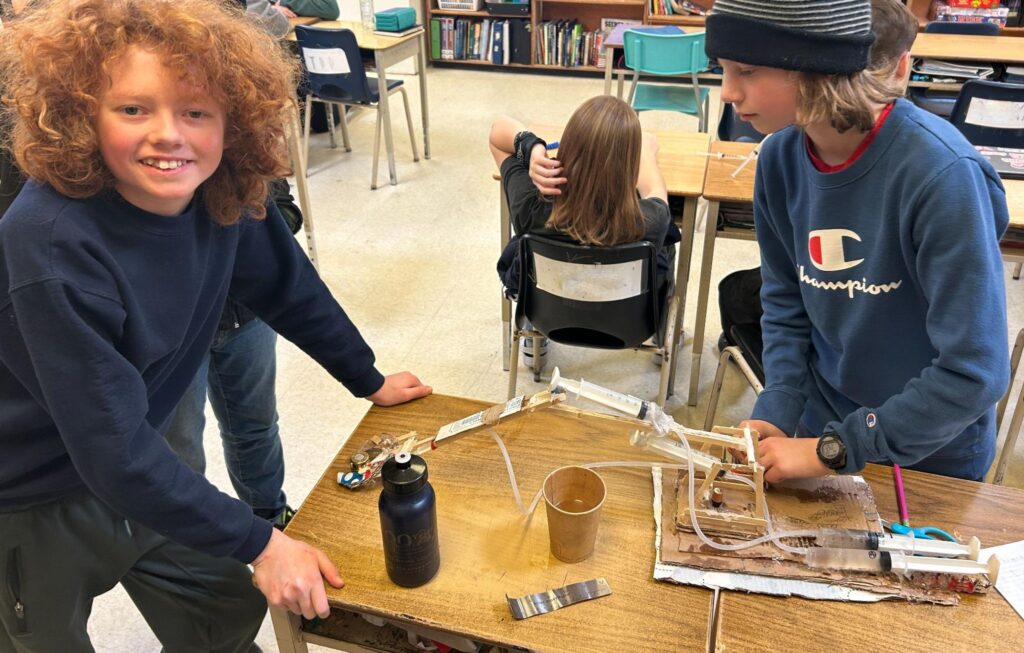 Macaulay Public School students showcase their STEM design challenges