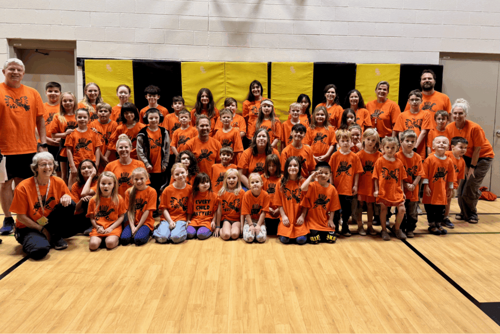 Irwin Memorial Public School student recognized for Orange Shirt Day t-shirt design