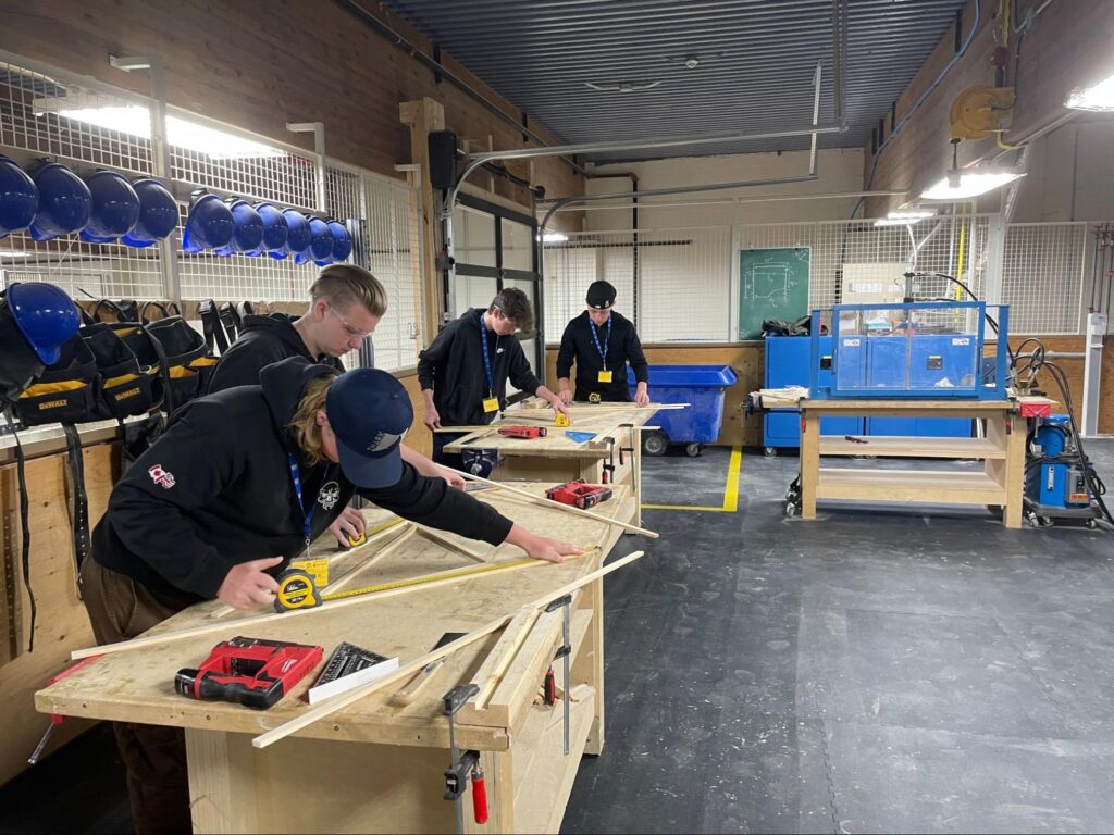 Gravenhurst High School students take part in the World Choices Skills Trades Summit