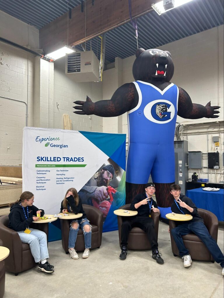 Gravenhurst High School students take part in the World Choices Skills Trades Summit