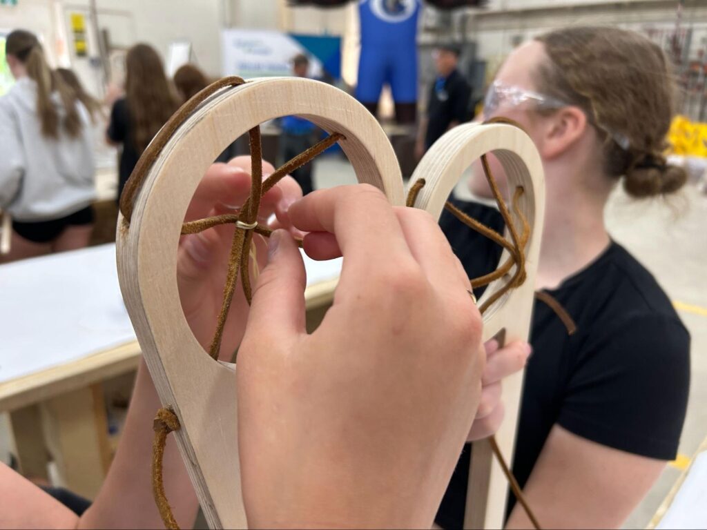Muskoka Falls Public School students take part in Georgian College’s Sticks and Stories event